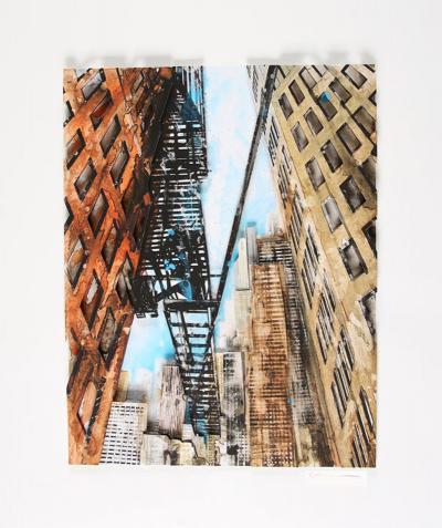 Gottfried SALZMANN  - New-York, 2018 - Impression giclée signée au crayon 2