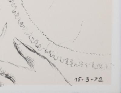 Paul DELVAUX - Confidences, 1972 - Original lithograph 2