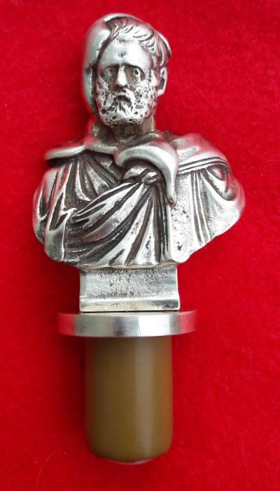 CESAR - Self-portrait cap III, 1993 - Bronze sculpture 2
