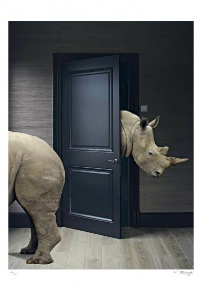 Mr Strange - Les rhinoceros, 2019 - Sérigraphie signée au crayon 2