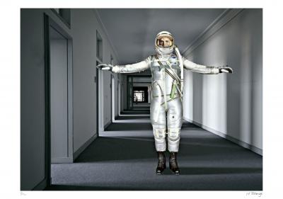 Mr Strange - Les couloirs de la NASA, 2019 - Sérigraphie signée au crayon 2