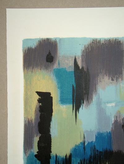 Jean BAZAINE - Composition, 1957 - Lithographie originale signée et numérotée 2