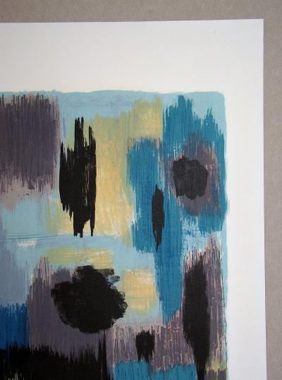 Jean BAZAINE - Composition, 1957 - Lithographie originale signée et numérotée 2