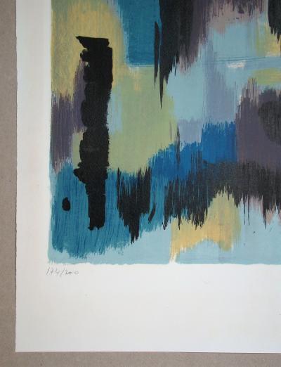 Jean BAZAINE - Composition, 1957 - Lithographie originale signée et numérotée 2