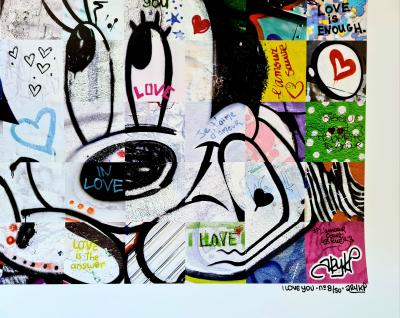 ARY KP - I love you… - Affiche signée 2