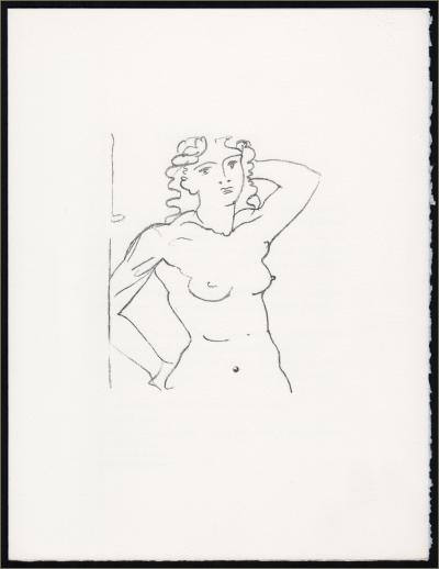 André DERAIN - Buste de femme, 1972 - Original lithograph 2