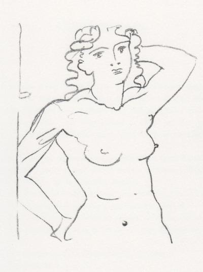 André DERAIN - Buste de femme, 1972 - Original lithograph 2