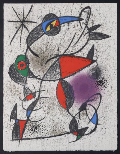 Joan MIRO - Jaillie du calcaire, 1972 - Original lithograph 2