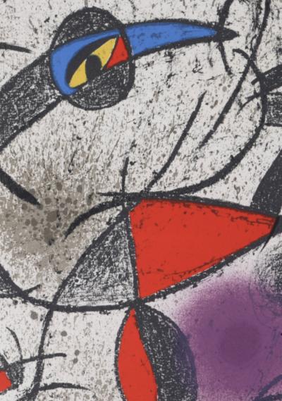 Joan MIRO - Jaillie du calcaire, 1972 - Original lithograph 2