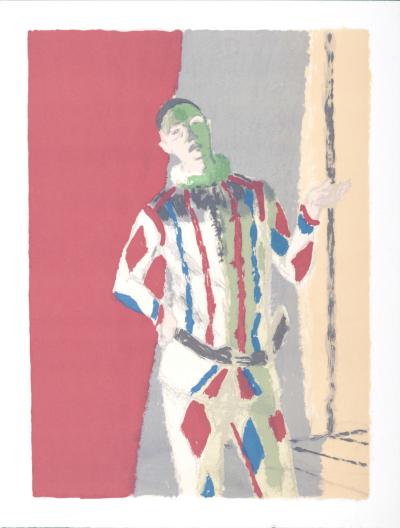 Maurice BRIANCHON - L’Arlequin, 1972 - Original lithograph 2