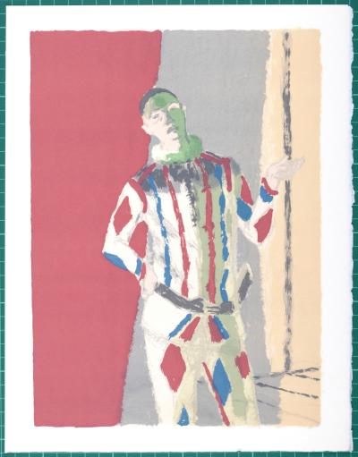 Maurice BRIANCHON - L’Arlequin, 1972 - Original lithograph 2