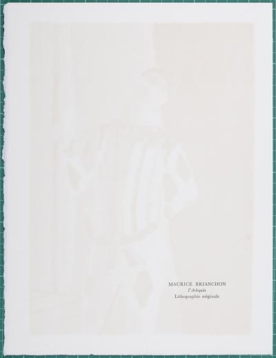 Maurice BRIANCHON - L’Arlequin, 1972 - Original lithograph 2