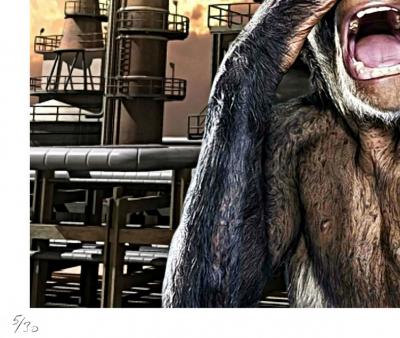 Mr Strange - Help, 2019 - Sérigraphie signée au crayon 2