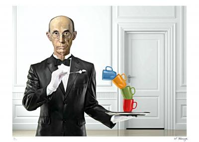 Mr. Strange - Mr. Wood Returns to Service, 2019 - Screen print signed in pencil 2