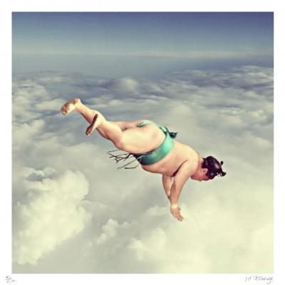 Mr Strange - Nuages au dessus de Tokyo I, 2019 - Sérigraphie signée au crayon