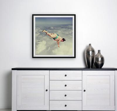 Mr Strange - Nuages au dessus de Tokyo I, 2019 - Sérigraphie signée au crayon 2