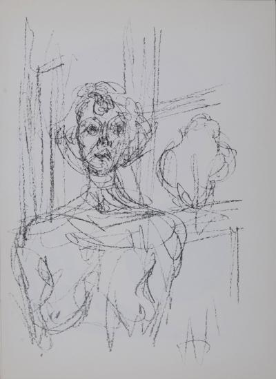 Alberto Giacometti Anette, 1964  Lithographie originale sur papier Arches 2