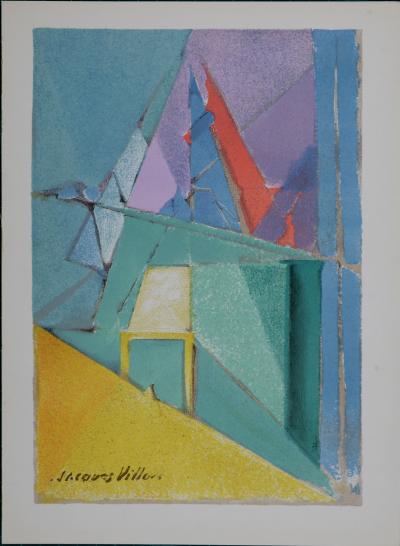 Jacques VILLON - Intilité, 1964 - Lithographie Originale Mourlot 2