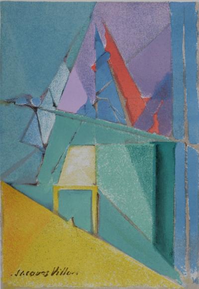 Jacques VILLON - Intilité, 1964 - Lithographie Originale Mourlot 2