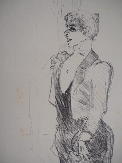 Henri de TOULOUSE-LAUTREC : Mary Hamilton - Lithographie originale, Signée 2