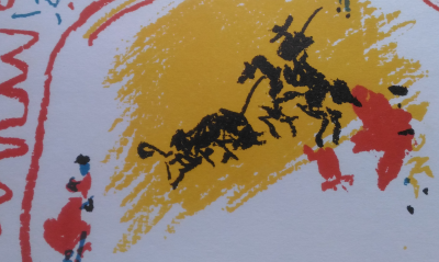 Pablo PICASSO - La petite Corrida, 1958 - Lithographie 2