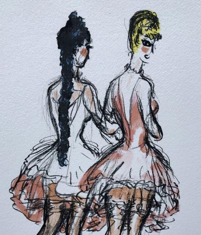 Kees VAN DONGEN - Mannequins - Lithographie en couleurs 2