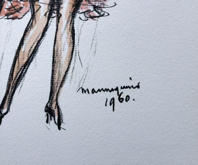 Kees VAN DONGEN - Mannequins - Lithographie en couleurs 2