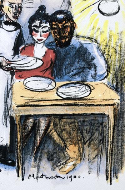 Kees VAN DONGEN - Montmartre - Lithographie en couleurs 2