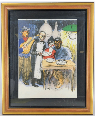 Kees VAN DONGEN - Montmartre - Lithographie en couleurs