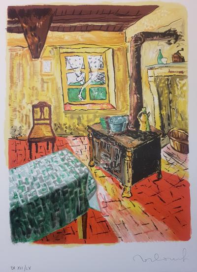 Marcel MOULOUDJI - Paris - Série de 5 Lithographies originales signées au crayon 2