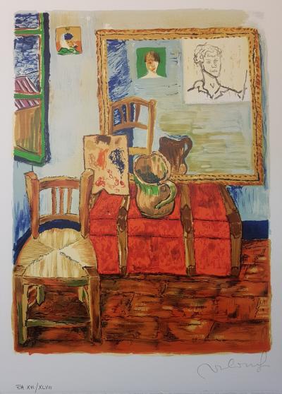 Marcel MOULOUDJI - Paris - Série de 5 Lithographies originales signées au crayon 2