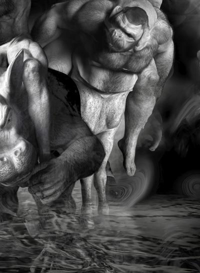 Lionel MORATEUR - Caprices Miren que grabes, 2019 - Sérigraphie signée et numérotée 2