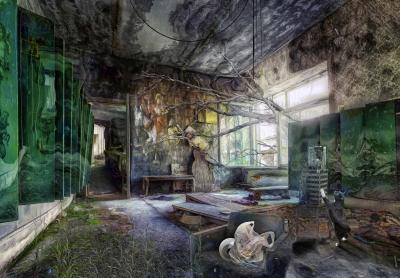 Lionel MORATEUR - Post Apocalypse l’œil regardait Cain, 2019 - Sérigraphie signée et numérotée 2