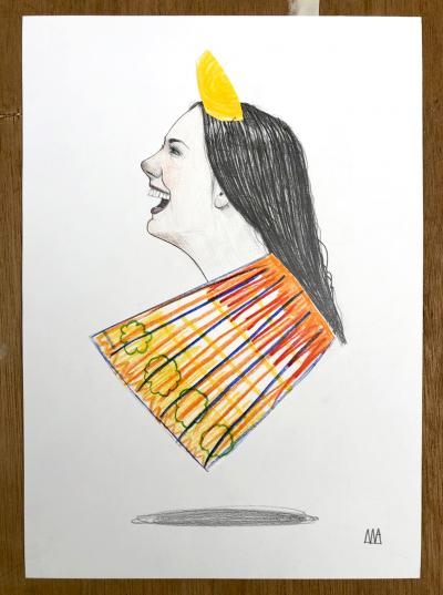 Mateo ANDREA - Bailarina, 2020 - Dessin 2