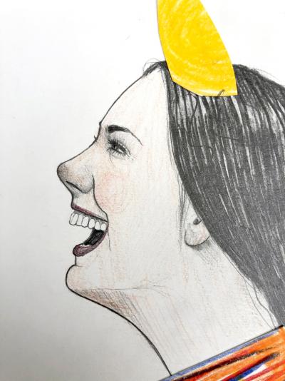 Mateo ANDREA - Bailarina, 2020 - Dessin 2