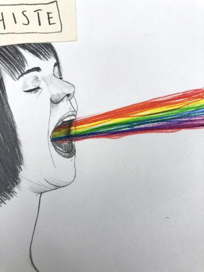 Mateo ANDREA - Fétichiste, 2018 - Dessin 2