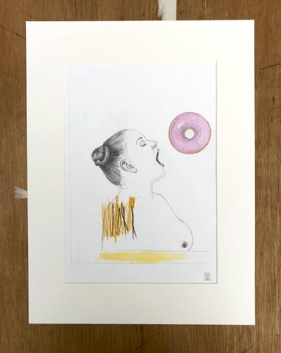 Mateo ANDREA - Golosina, 2017, Dessin 2