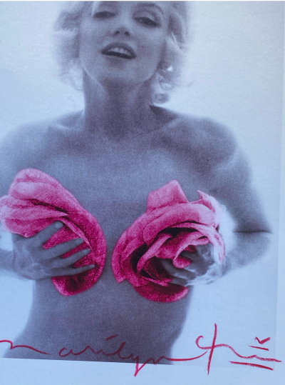 BERT STERN - Marilyn Pink Roses, 1962/2011 - Tirage pigmentaire signé 2