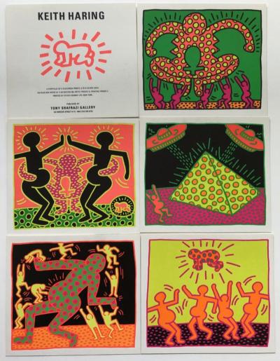 Keith HARING - Fertility, 1983 - Promotional set with postcards 2