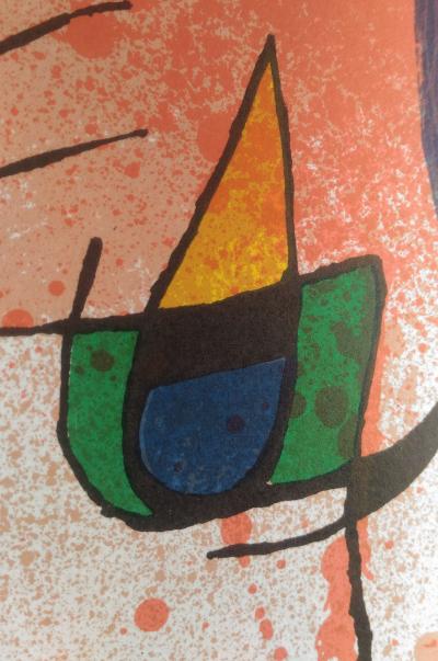 Joan MIRO - L’astre bleu, 1972 - Lithographie originale 2