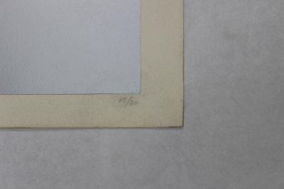 Enrico CASTELLANI - Compendio...: 18, 1974 - Sérigraphie argent signée à la main 2