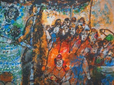 Théo TOBIASSE : Joyeux Mariage, 1975 - Lithographie originale signée au crayon 2