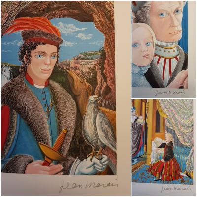 Jean MARAIS - MILA, Conte de Jean Marais illustré et signé 2