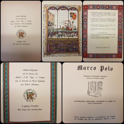 Antonio ANIANTE - Les merveilleux voyage de Marco Polo illustré par Jean Gradassi 2