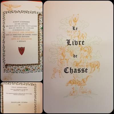 Gaston FEBUS - Le livre de chasse, illustré par Dominique PARDIGON 2