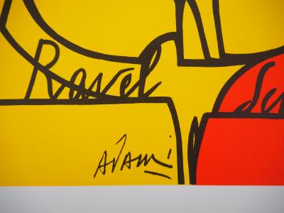 Valerio ADAMI : Moments Musicaux à la Fondation Maeght - Lithographie originale signée 2