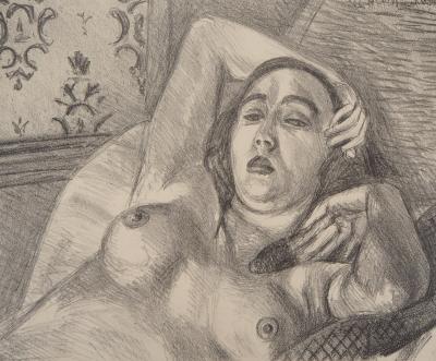 Henri MATISSE - Le repos du modèle, 1925 - Lithographie originale signée 2