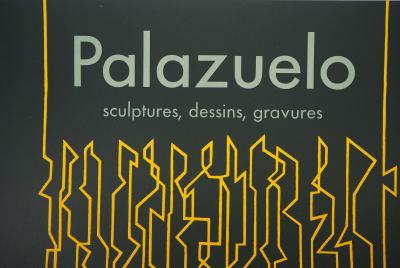 Pablo PALAZUELO : Fils géométriques  - Affiche lithographique 2