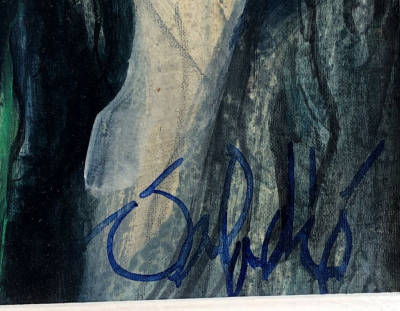 Jean-Baptiste VALADIE - Avant l’orage - Huile sur toile signée 2