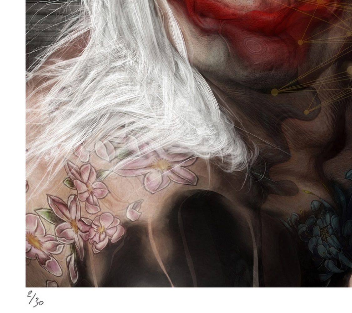 Lionel MORATEUR - Dei ex machina Chronos et Ananke, 2019 - Serigrafía ...